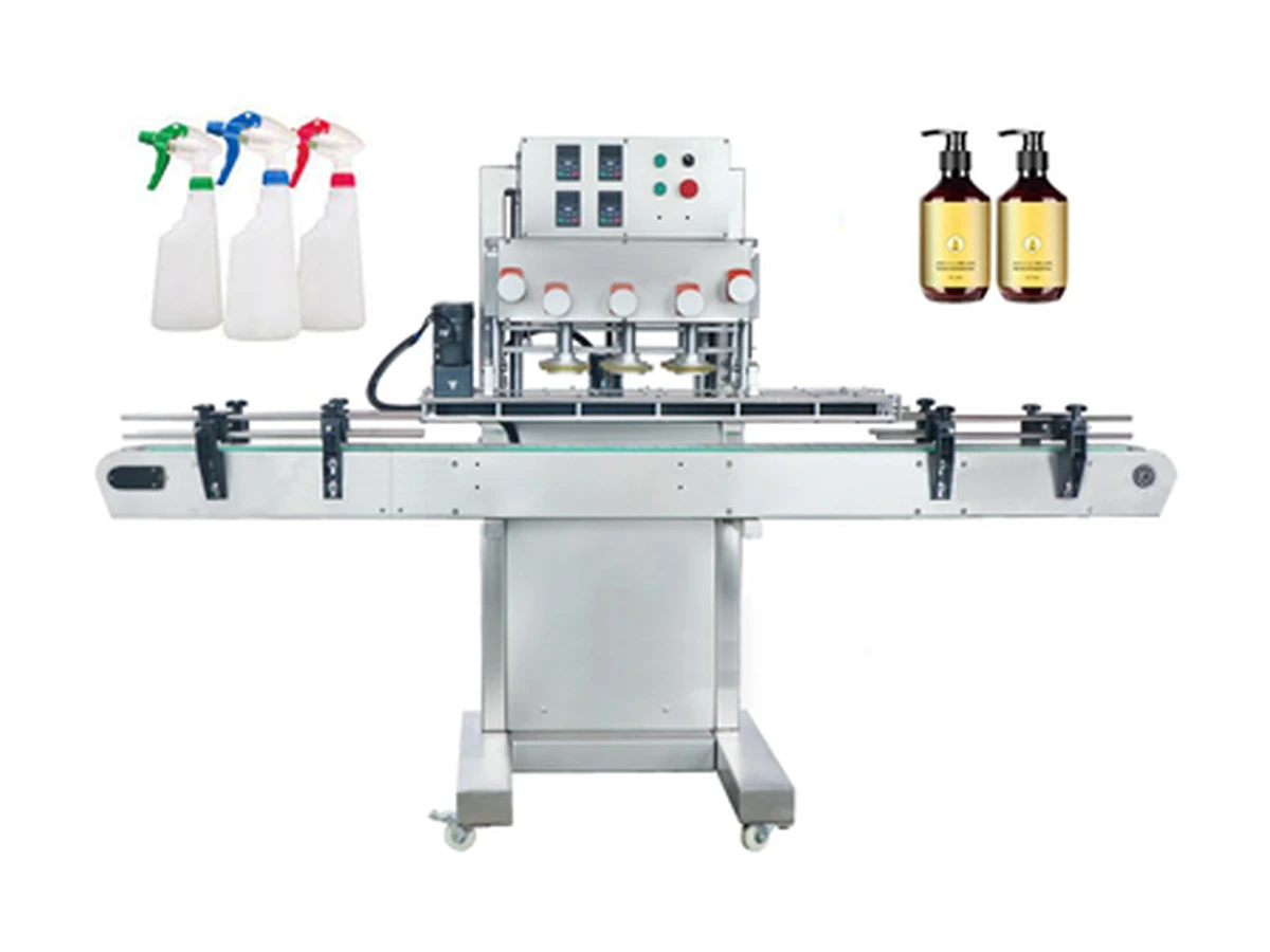 Automatic Spindle Jar Capping Machine view 1