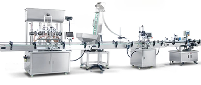 Automatic jar capping line for sauces, condiments and food products